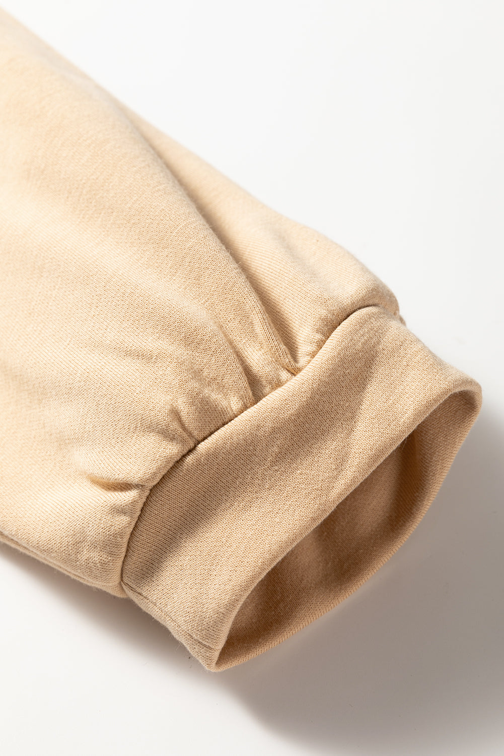 Khaki Exposed Seam Floral Mixed Patchwork Relaxed Plus Size Top - Threaded Pear