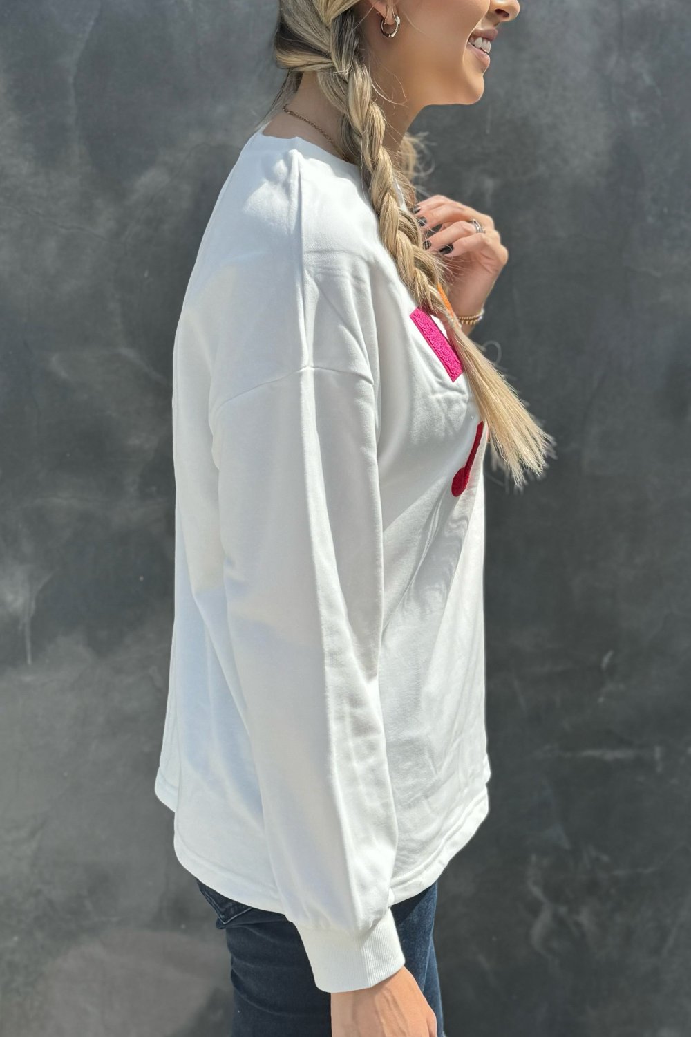 Holly Jolly Christmas Sweatshirt - Threaded Pear