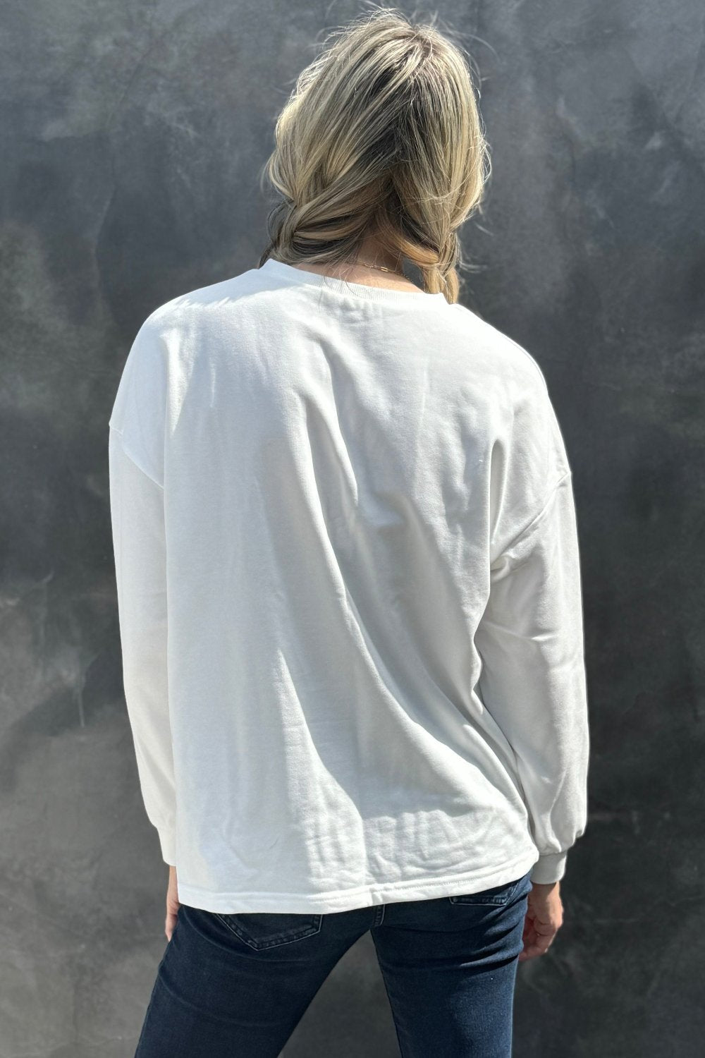 Holly Jolly Christmas Sweatshirt - Threaded Pear